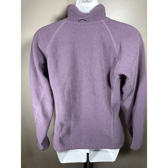 REI Jacket Womens Small  Long Sleeve Fleece Purple Pockets Casual - Picture 4 of 7